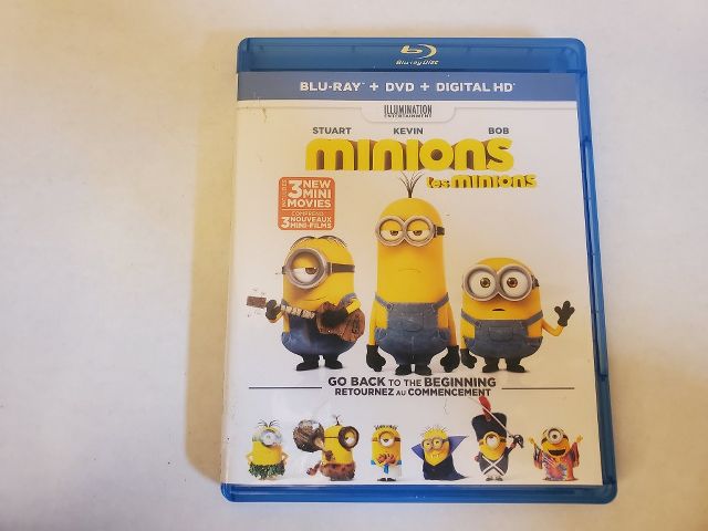 Blu-Ray Minions video game