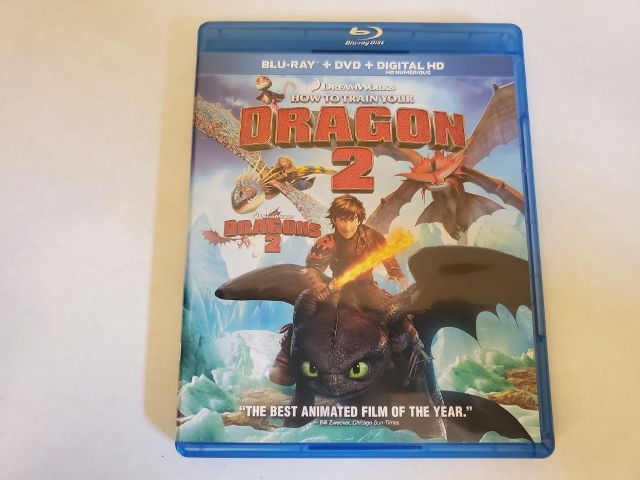 Blu-Ray How To Train Your Dragon 2 video game