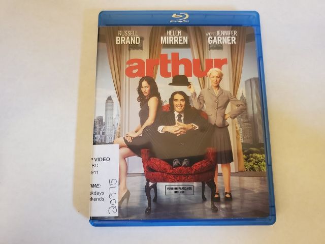 Blu-Ray Arthur video game