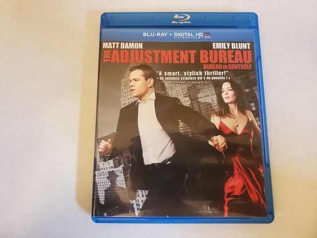 Blu-Ray The Adjustment Bureau video game