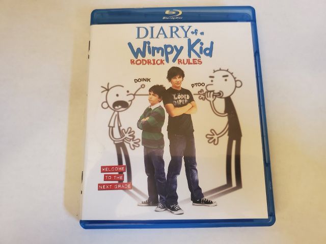 Blu-Ray Diary of a Wimpy Kid Rockrick Rules video game