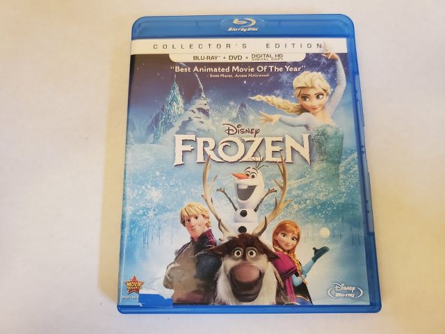 Blu-Ray Frozen video game