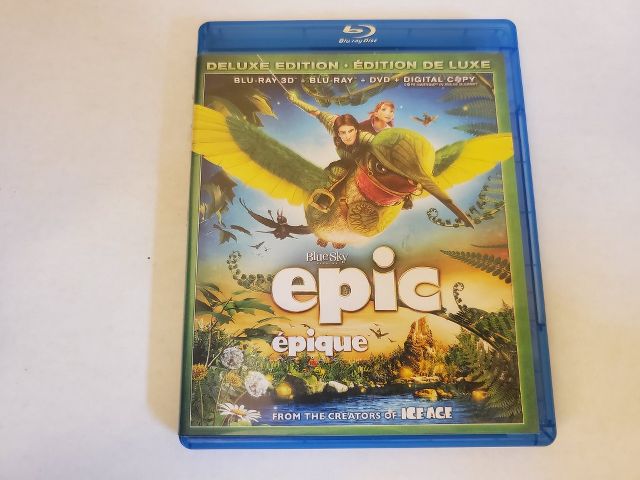 Blu-Ray Epic video game