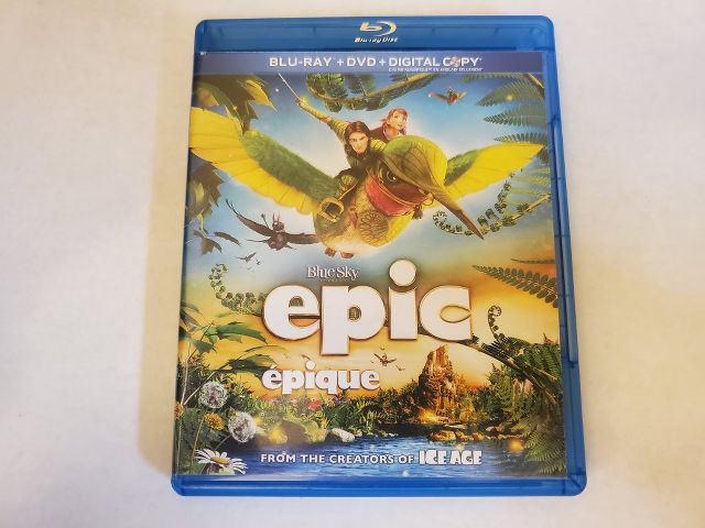Blu-Ray Epic video game