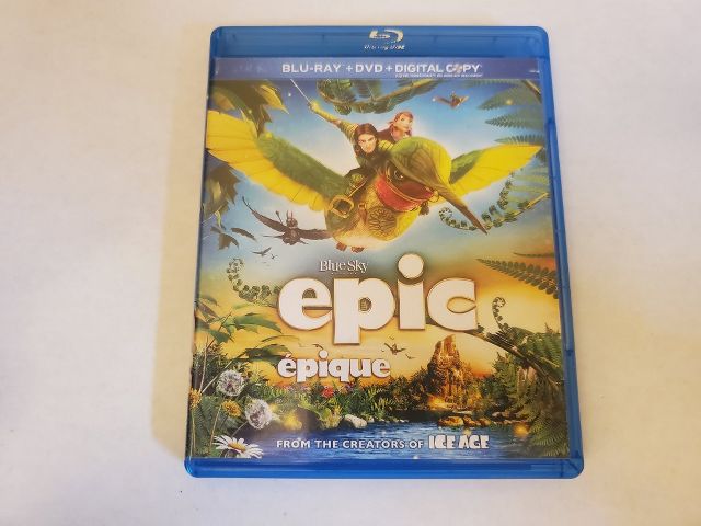 Blu-Ray Epic video game