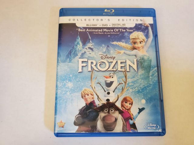 Blu-Ray Frozen video game