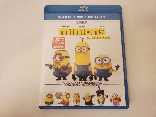Blu-Ray Minions video game