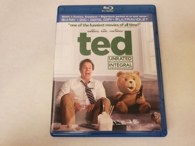 Blu-Ray Ted Unrated video game