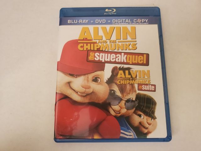 Blu-Ray Alvin and the Chipmunks The Squeakquel video game