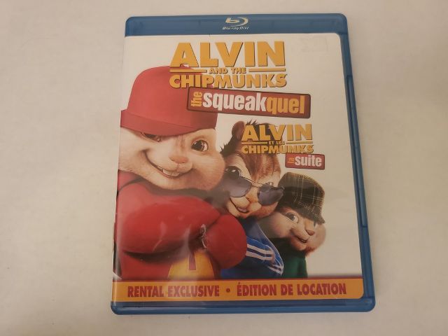 Blu-Ray Alvin and the Chipmunks The Squeakquel video game
