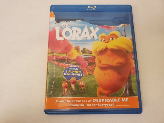 Blu-Ray The Lorax Damaged video game