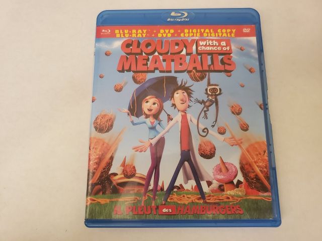 Blu-Ray Cloudy with a chance of Meatballs video game