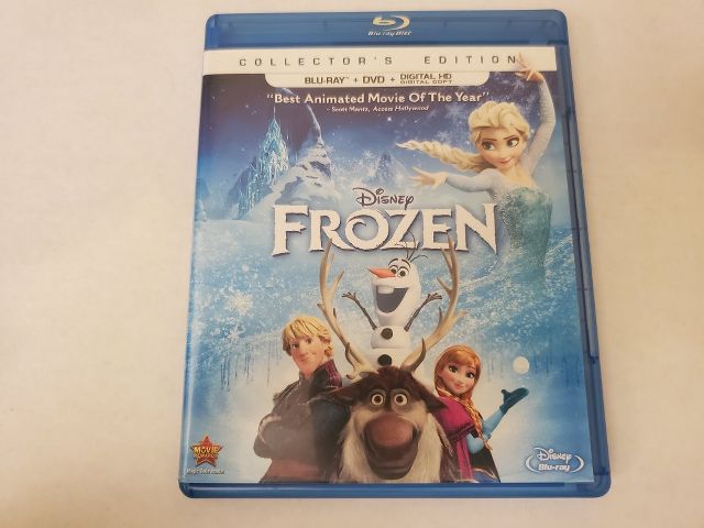 Blu-Ray Frozen video game