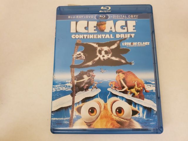 Blu-Ray Ice Age Continental Drift video game