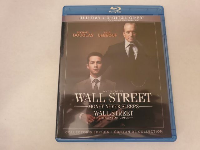 Blu-Ray Wall Street Money Never Sleeps video game