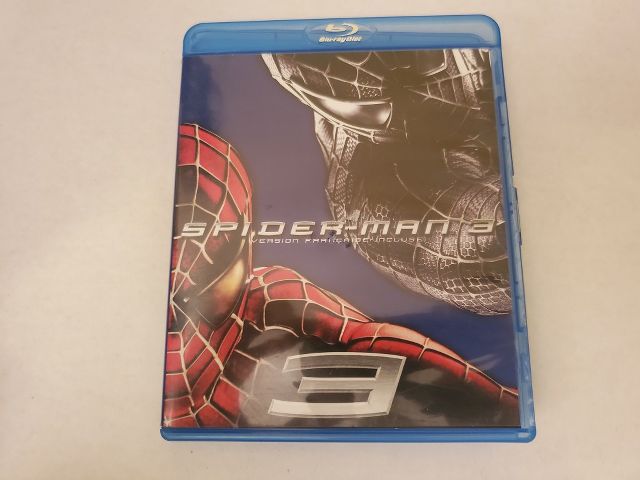 Blu-Ray Spider Man 3 video game