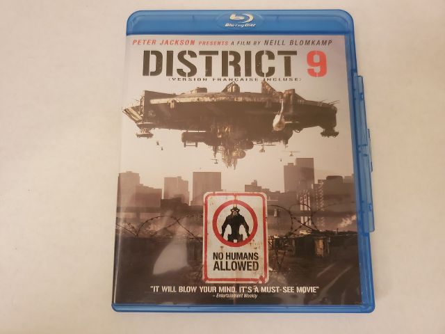 Blu-Ray District 9 video game