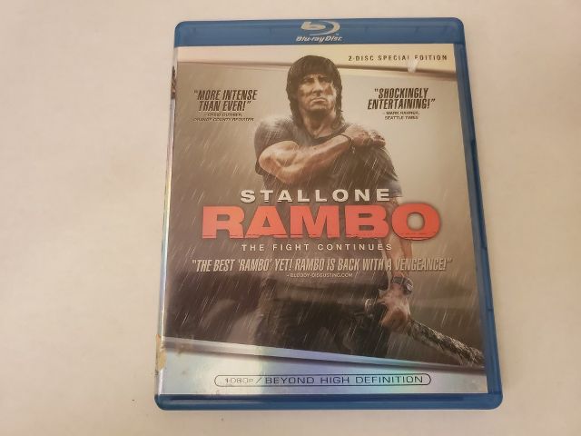 Blu-Ray Rambo video game