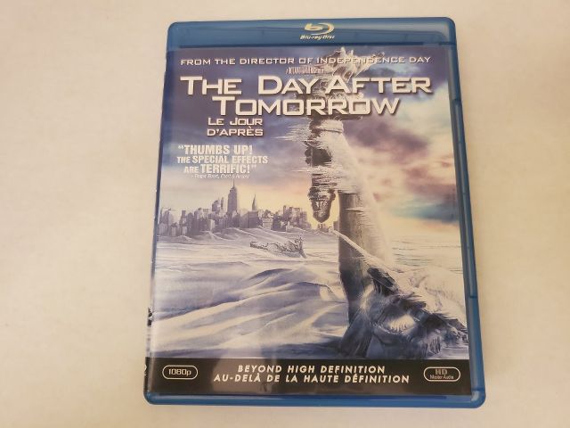 Blu-Ray The Day After Tomorrow video game