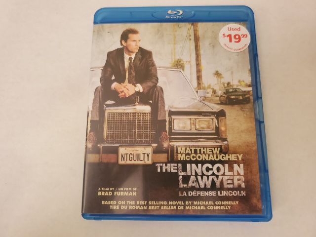 Blu-Ray The Lincoln Lawyer video game