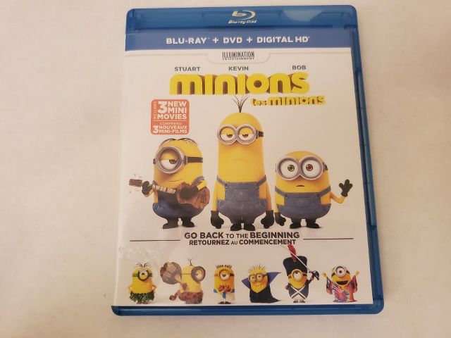 Blu-Ray Minions video game