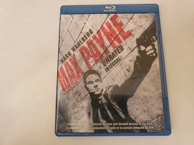 Blu-Ray Max Payne Unrated video game