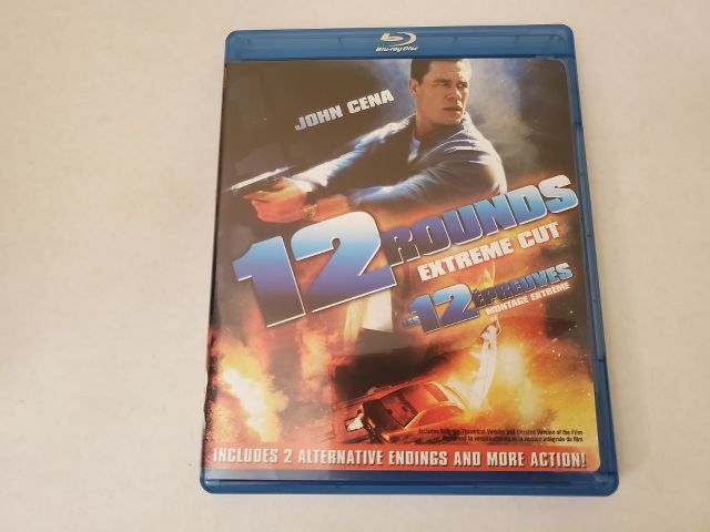 Blu-Ray 12 Rounds Extreme Cut video game