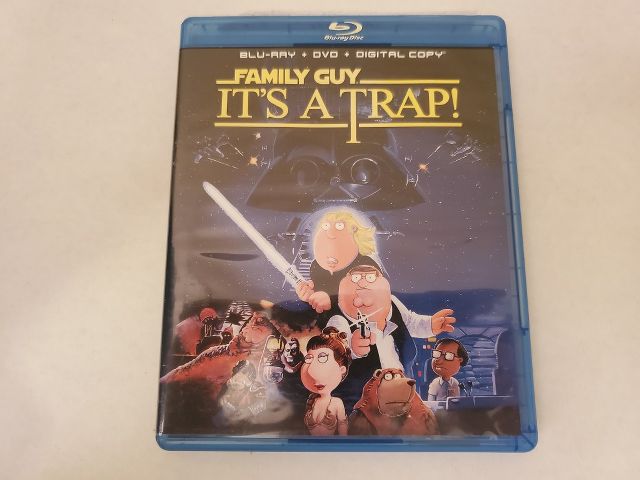 Blu-Ray Family Guy It's A Trap! video game