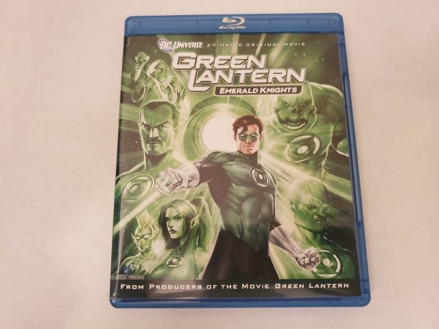 Blu-Ray Green Lantern Emerald Knights video game