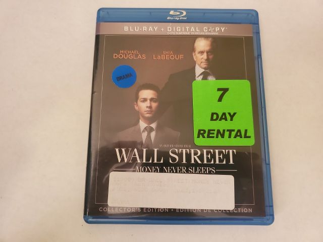 Blu-Ray Wall Street Money Never Sleeps video game