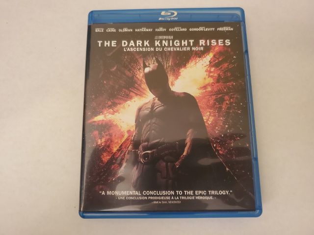 Blu-Ray The Dark Knight Rises video game