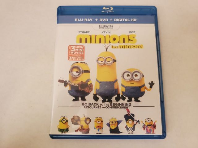 Blu-Ray Minions video game