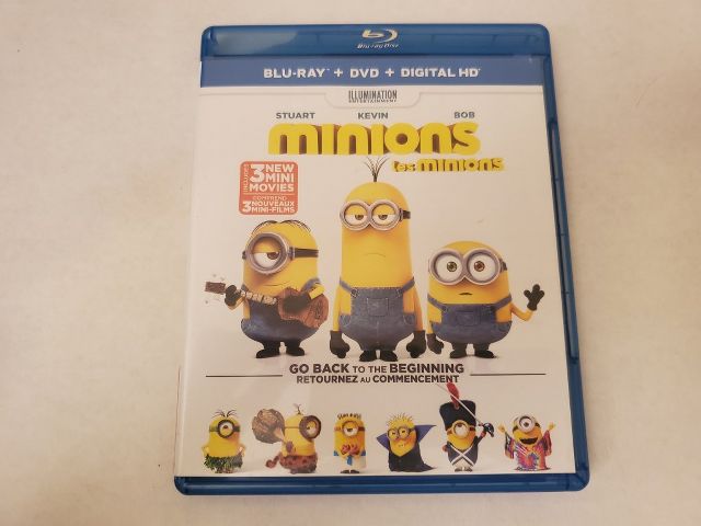 Blu-Ray Minions video game