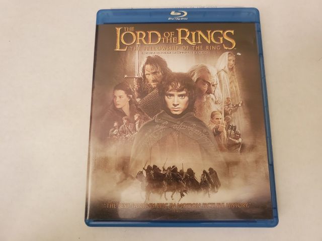 Blu-Ray Lord of the Rings The Fellowship of the Ring video game