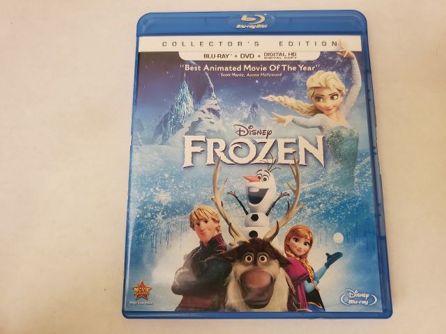 Blu-Ray Frozen video game