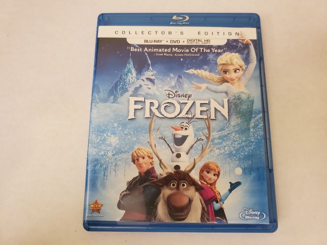 Blu-Ray Frozen video game