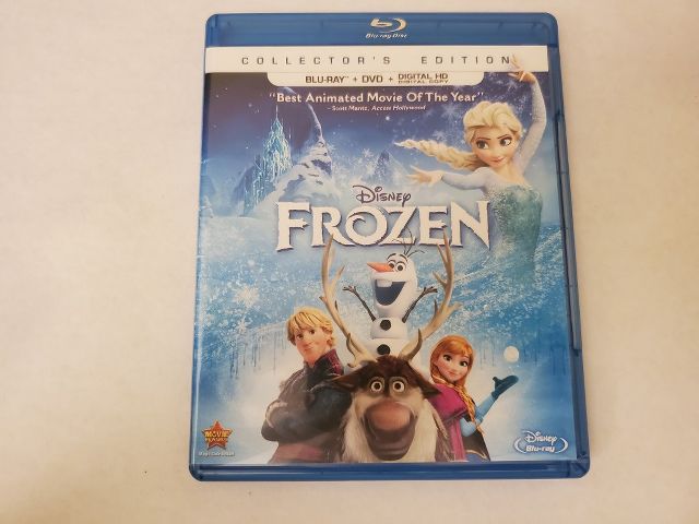 Blu-Ray Frozen video game
