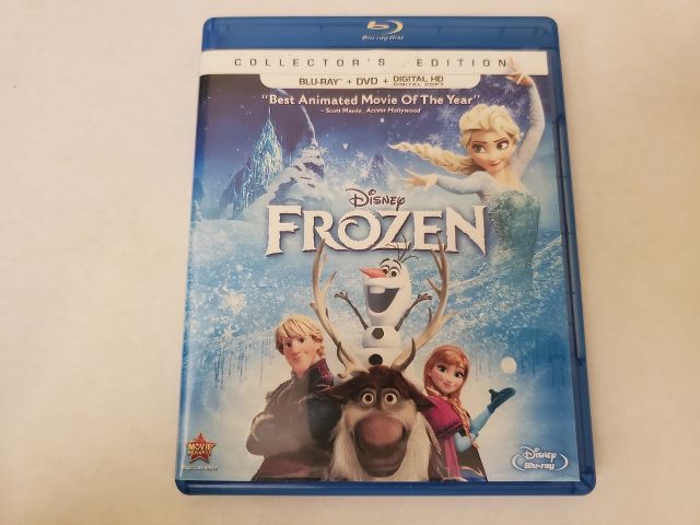 Blu-Ray Frozen video game