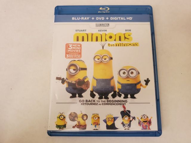 Blu-Ray Minions video game