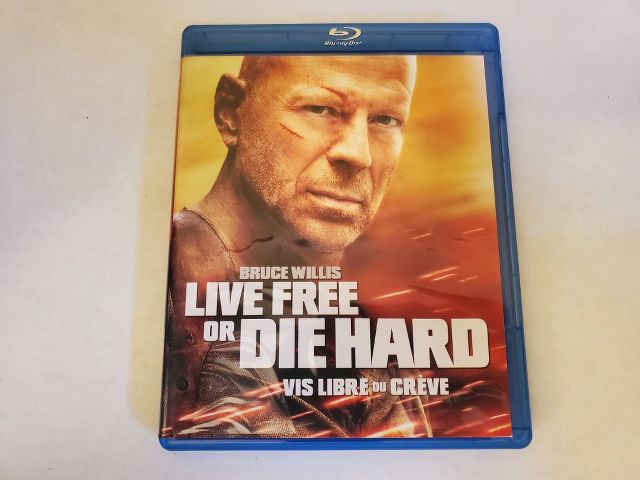 Blu-Ray Live Free or Die Hard video game