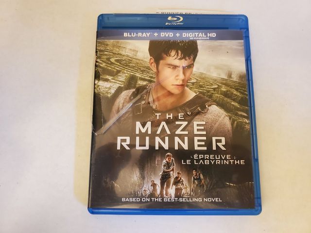 Blu-Ray The Maze Runner video game