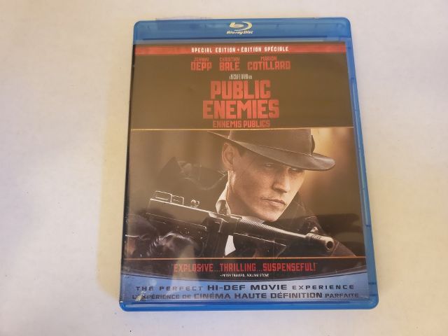 Blu-Ray Public Enemies video game