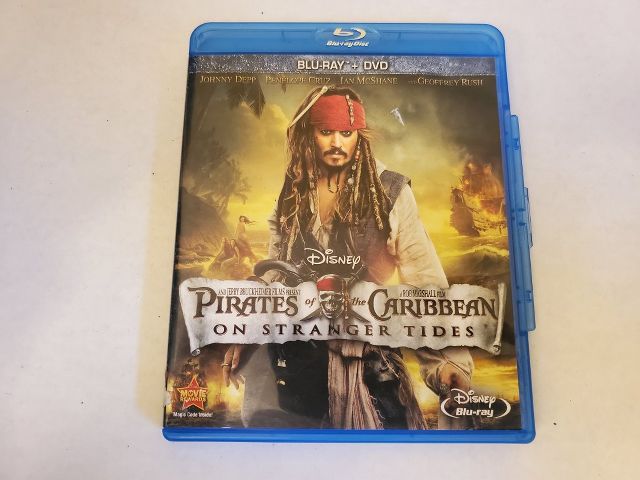 Blu-Ray Pirates of the Caribbean on Stranger Tides video game