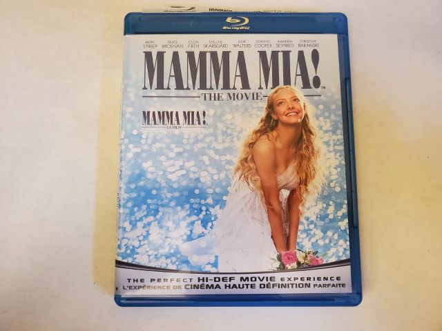 Blu-Ray Mamma Mia! video game