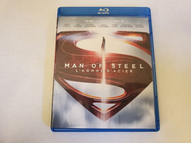 Blu-Ray Man of Steel video game