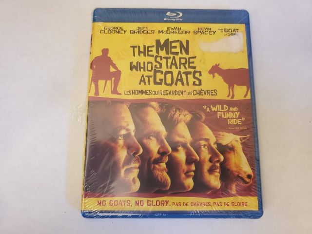 Blu-Ray The Men Who Stare At Goats video game