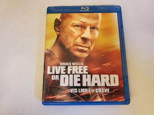 Blu-Ray Live Free or Die Hard video game