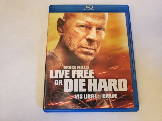 Blu-Ray Live Free or Die Hard video game