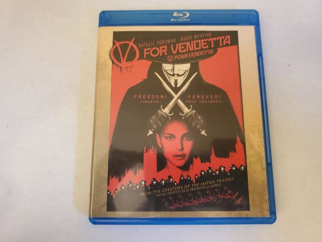 Blu-Ray V For Vendetta video game