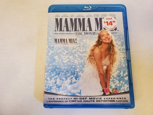 Blu-Ray Mamma Mia! video game